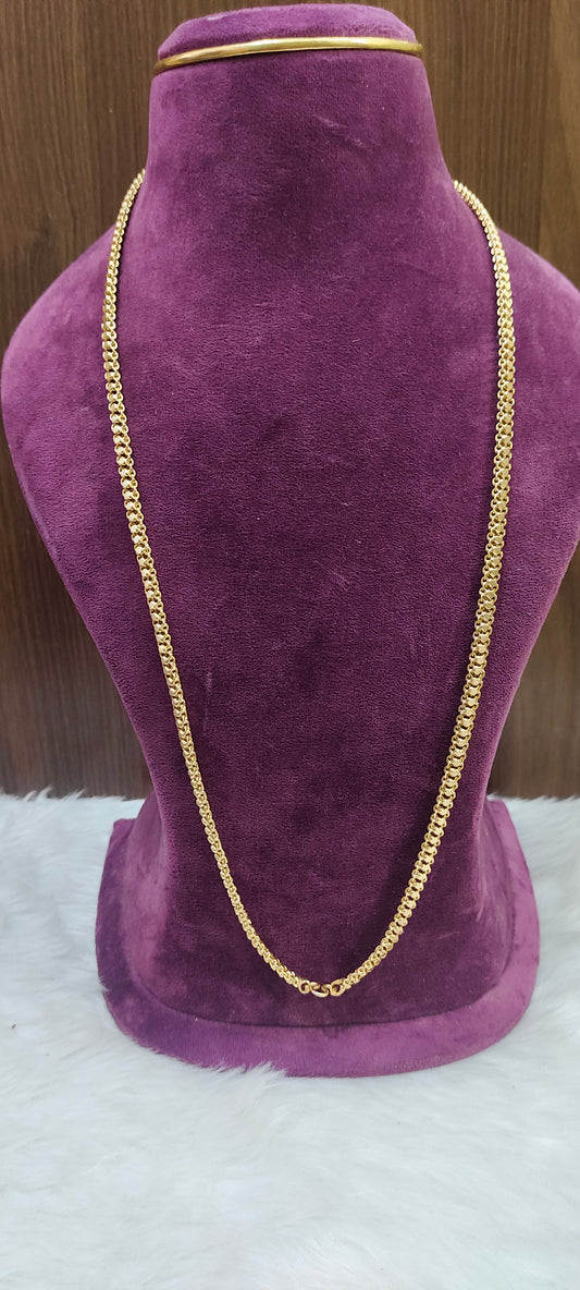 Pure panchaloham unpolished broad model thali chain