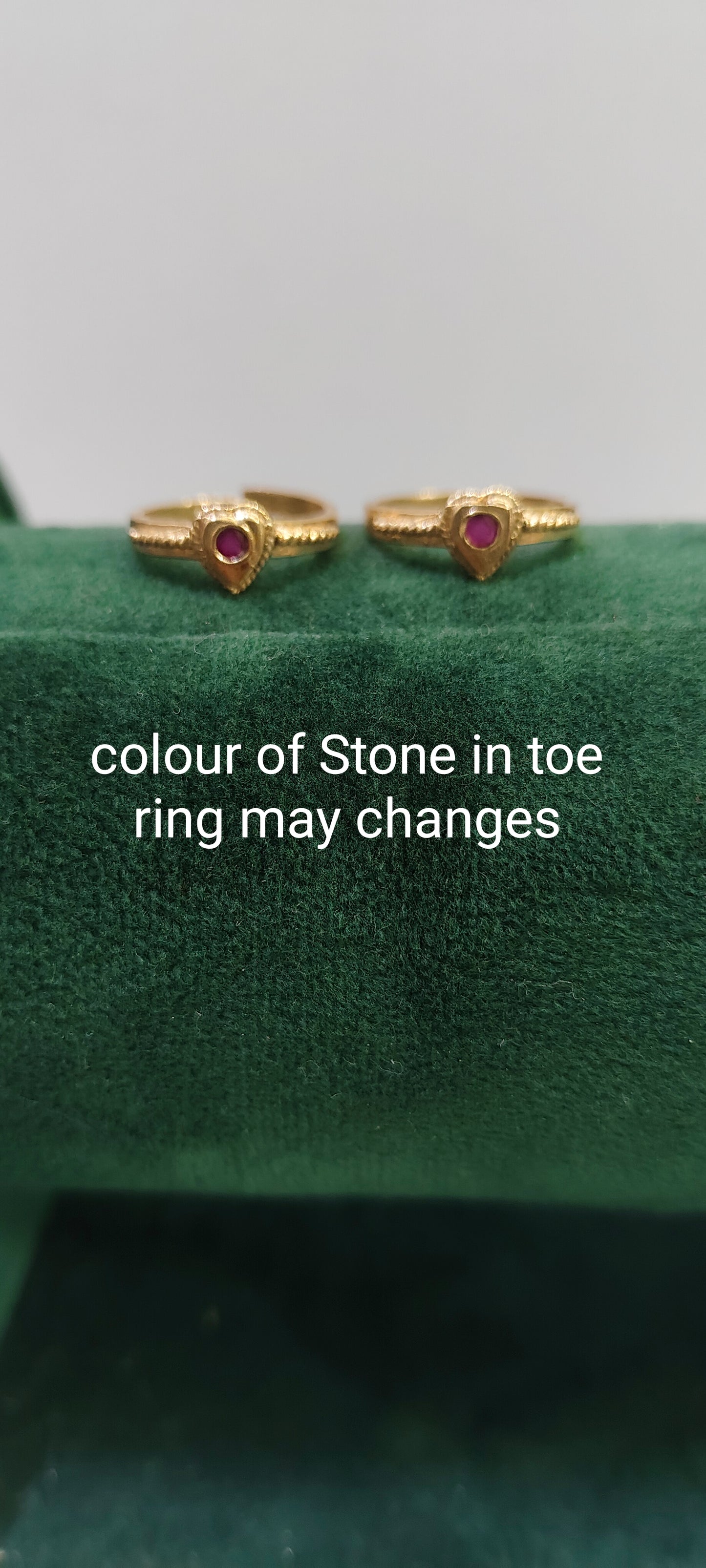 Pure panchaloham adjustable toe rings