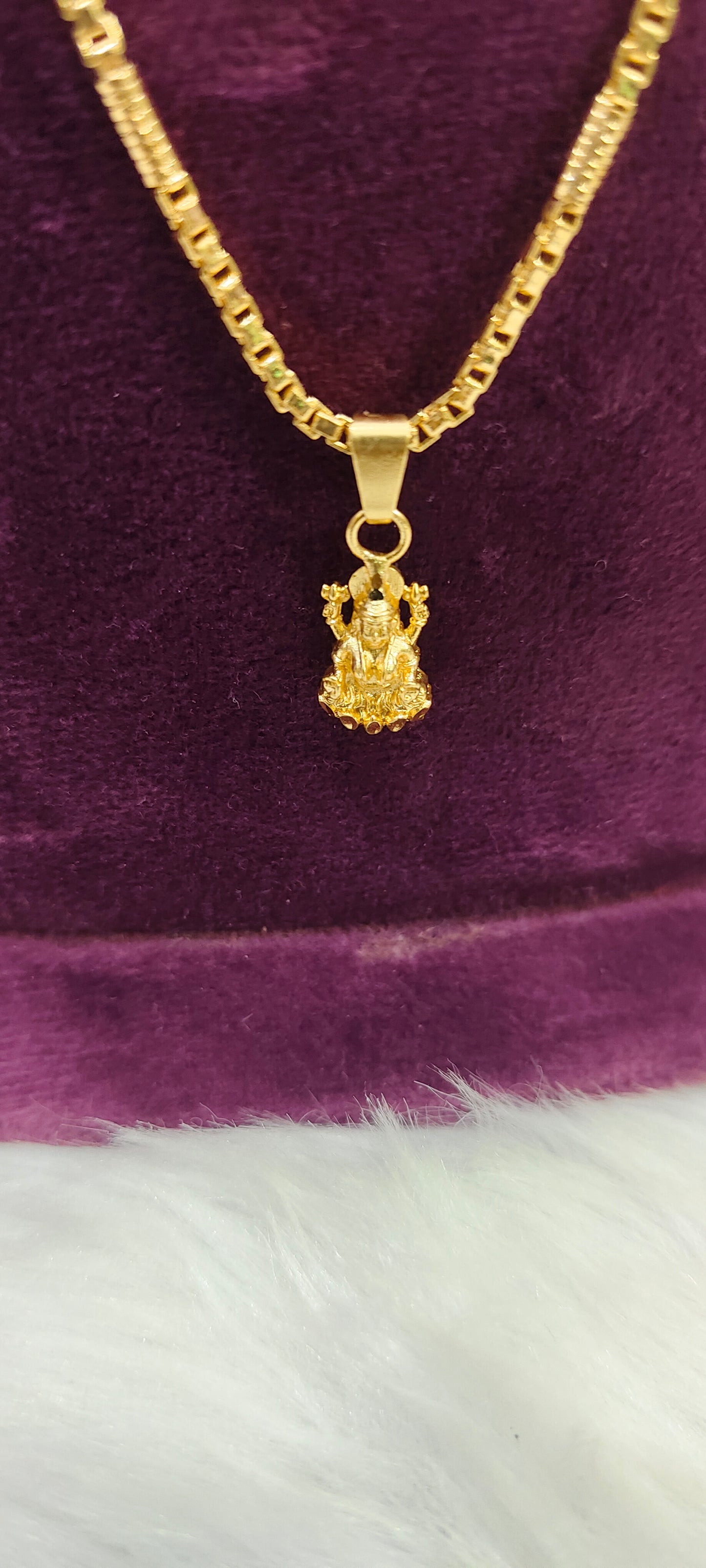 Premium micro gold plated 18" length short chain