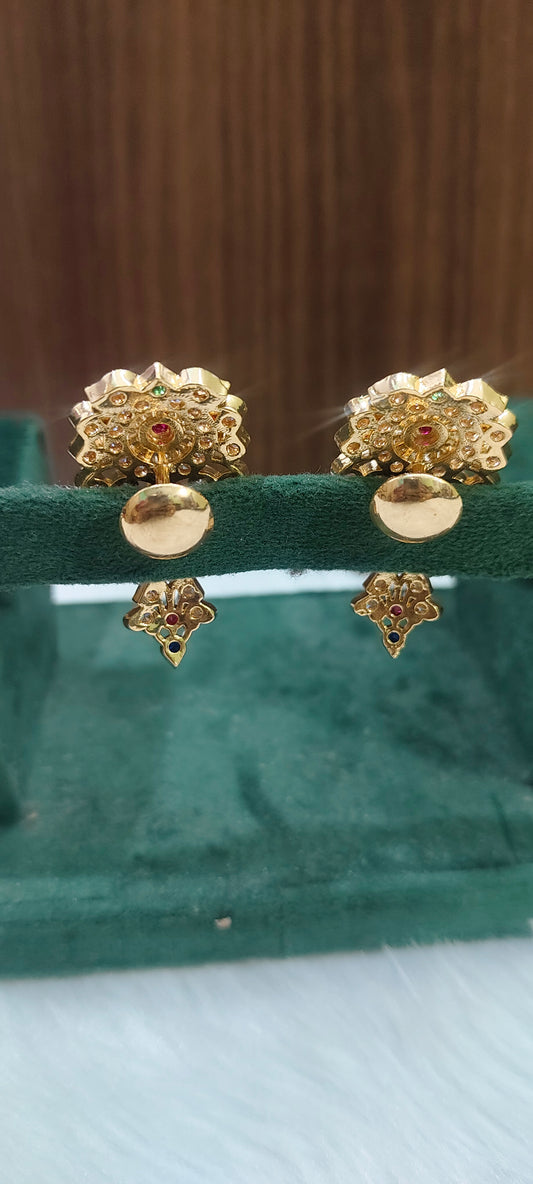 Pure panchaloham different pattern earrings