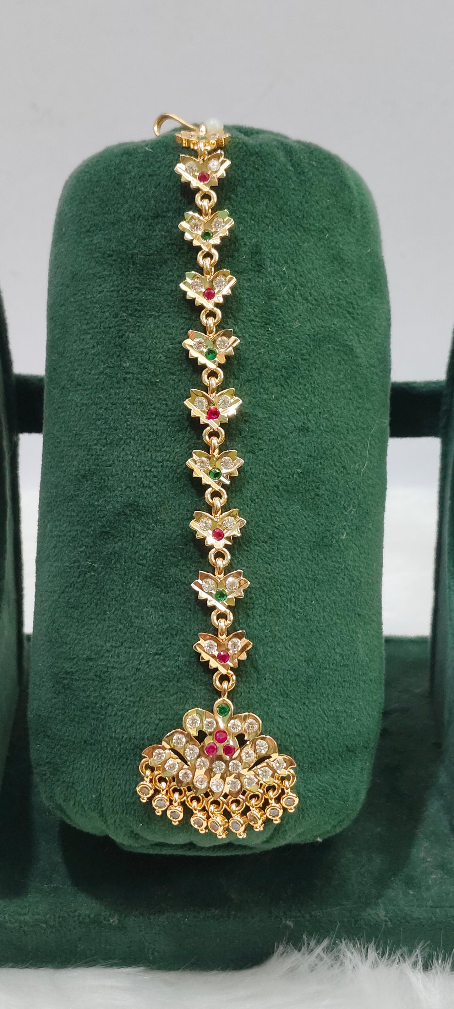 Pure panchaloham gold look mangtika( tika design may changes)