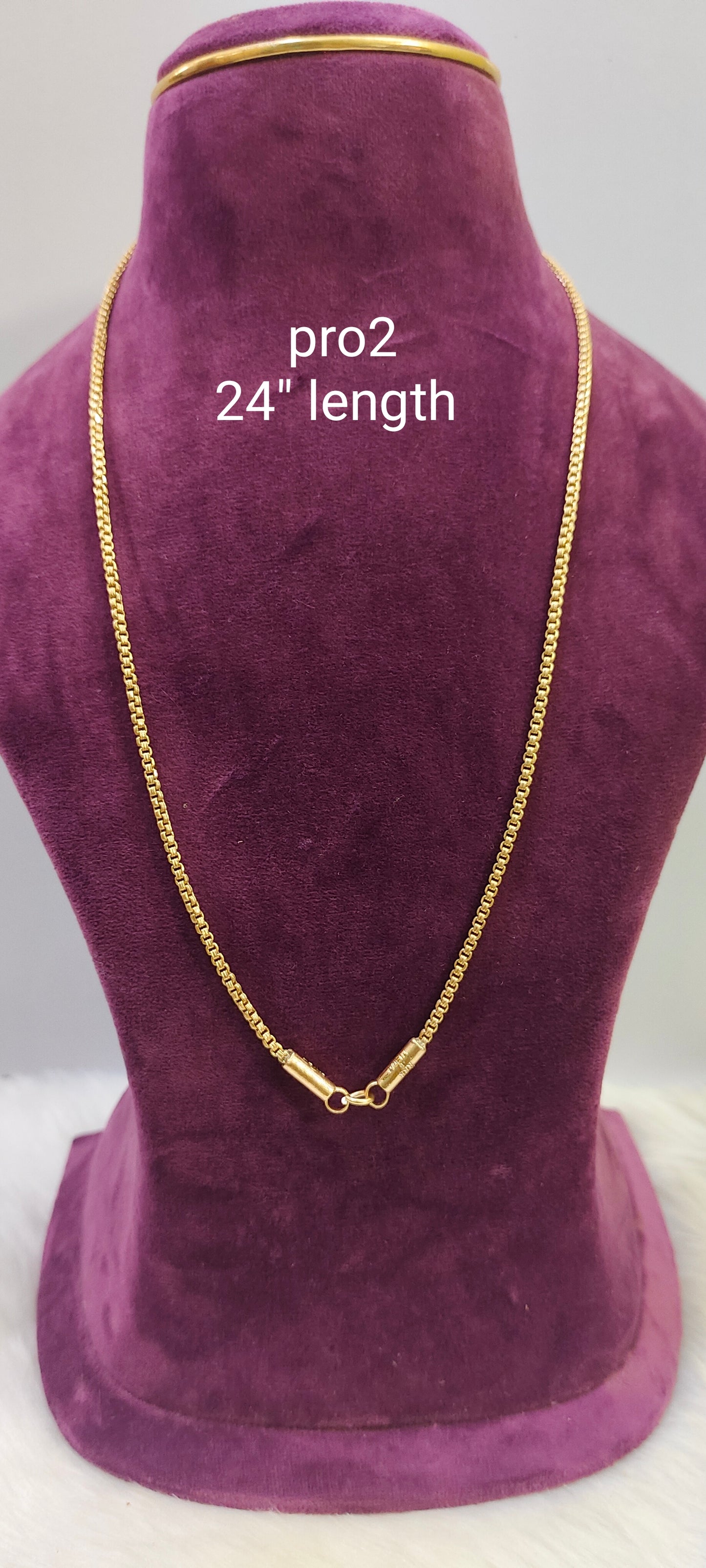 Pure panchaloham unpolished Bharathi model nice Thali chain