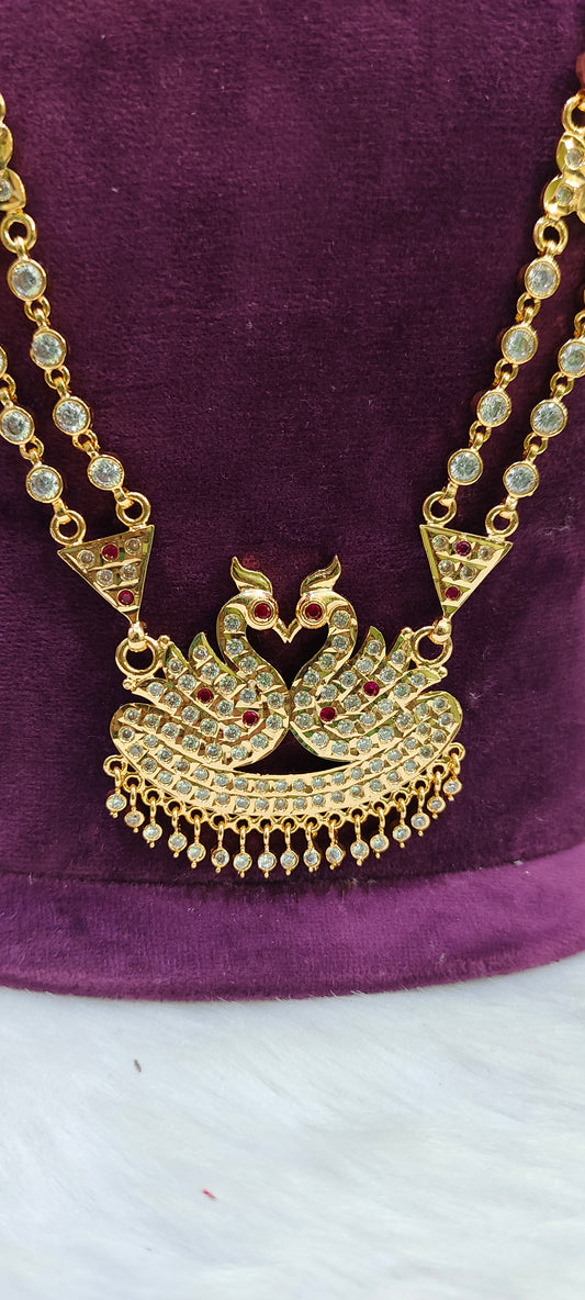 Pure panchaloham vintage look long haram