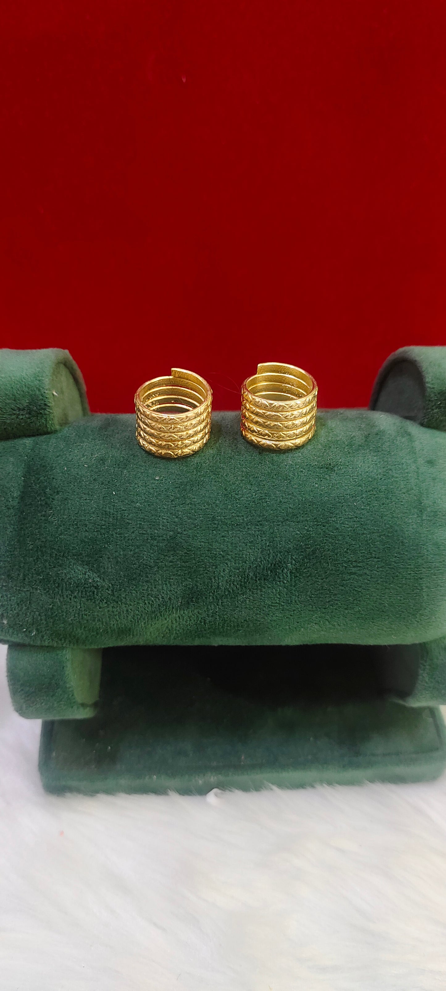 Pure panchaloham toe rings