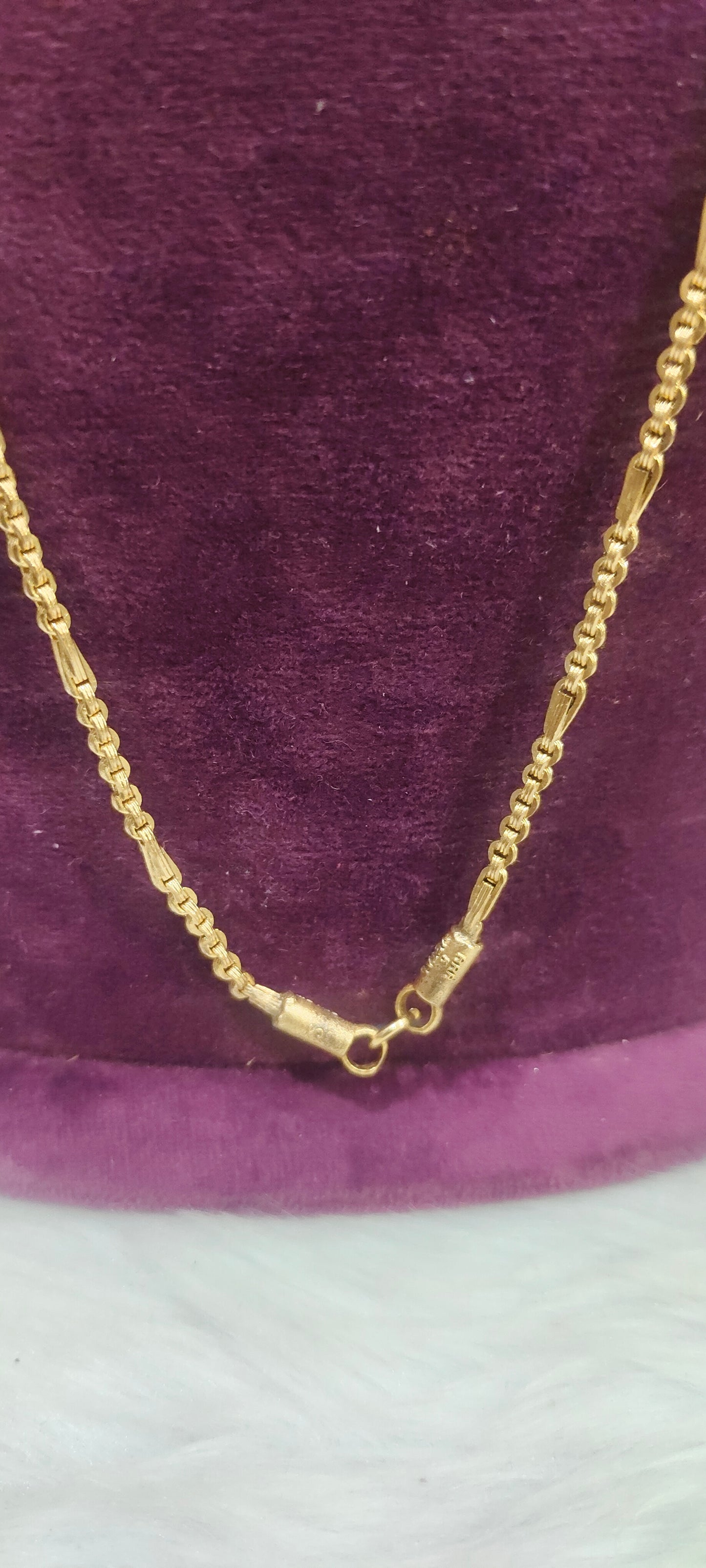 Pure panchaloham unpolished 30" length 5+1 thali chain