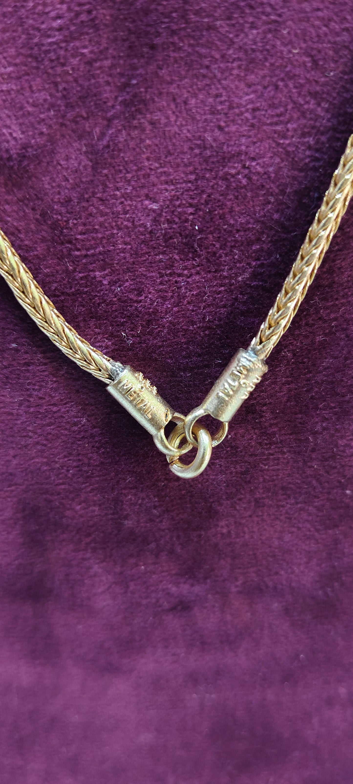 Pure panchaloham unpolished 24" side mope thali chain