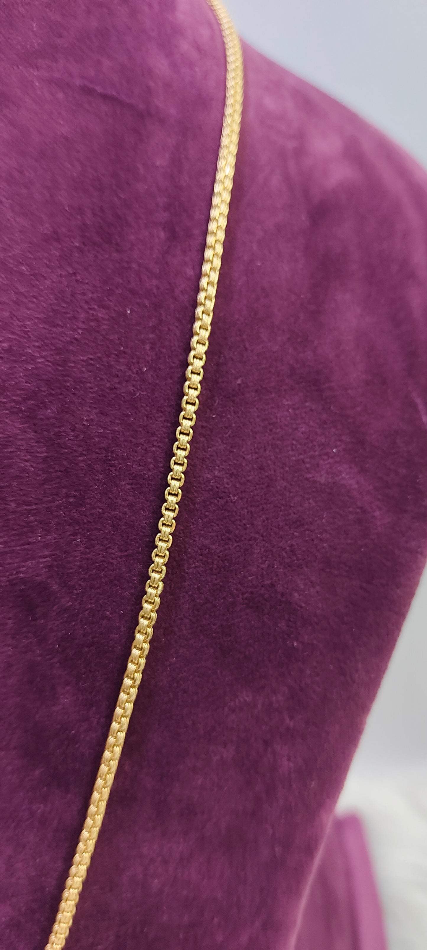 Pure panchaloham unpolished Bharathi model nice Thali chain