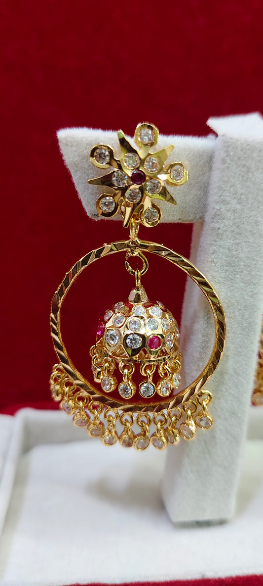 Pure panchaloham big jumkas