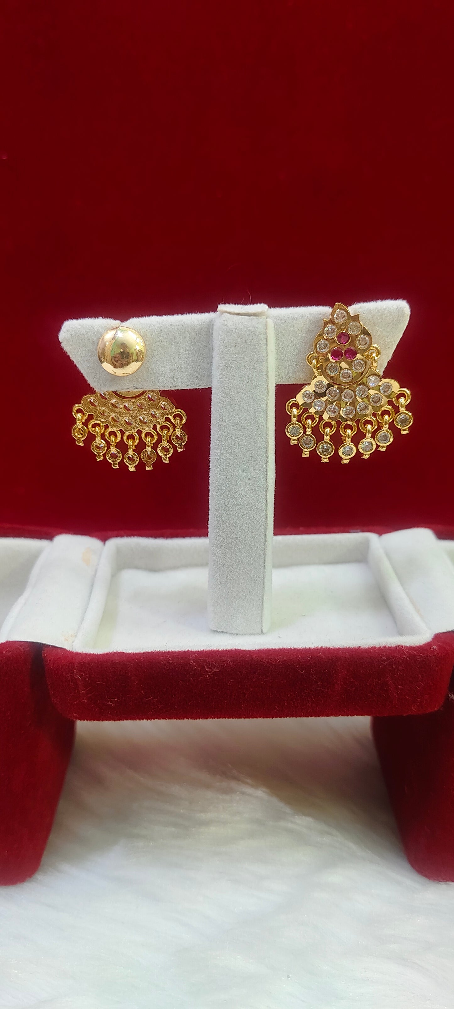 Pure panchaloham vintage look studs