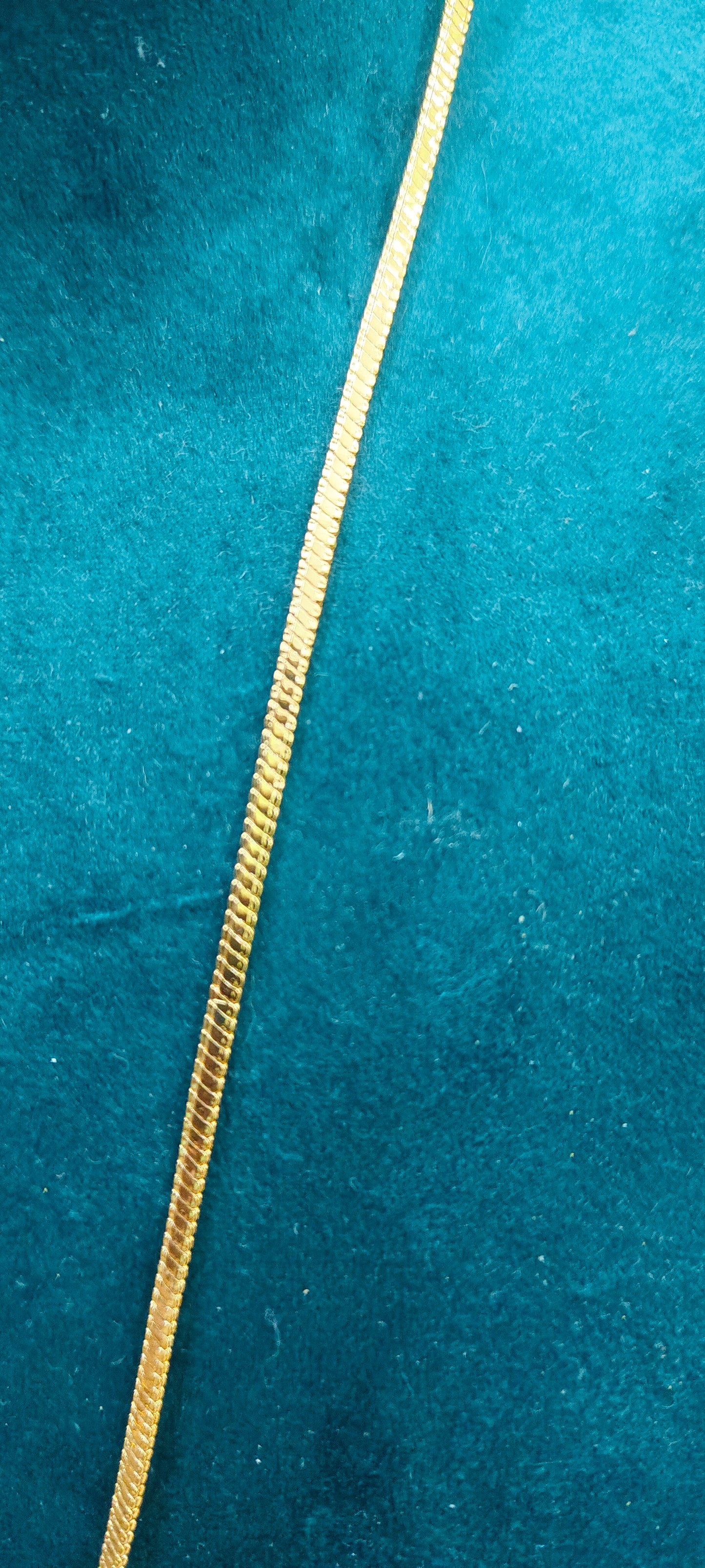 Premium micro gold plated daily wear 18" length short chain