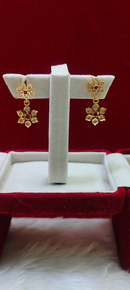 Pure panchaloham cute earrings