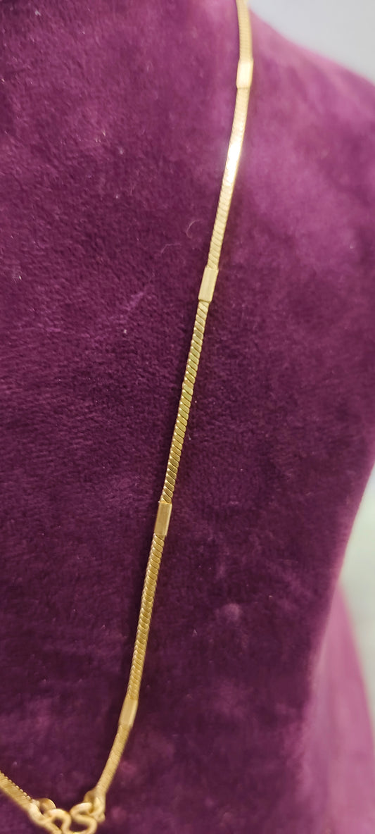 Pure panchaloham trendy ladies 18" length short chain