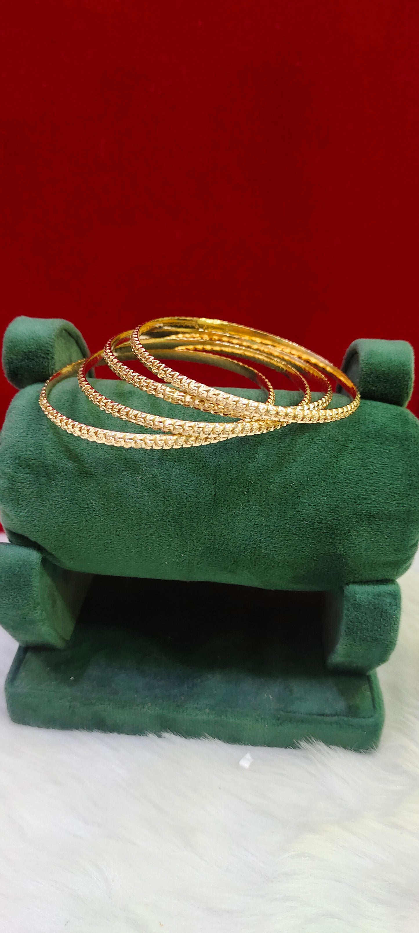 Pure panchaloham unpolished miriyam bangles