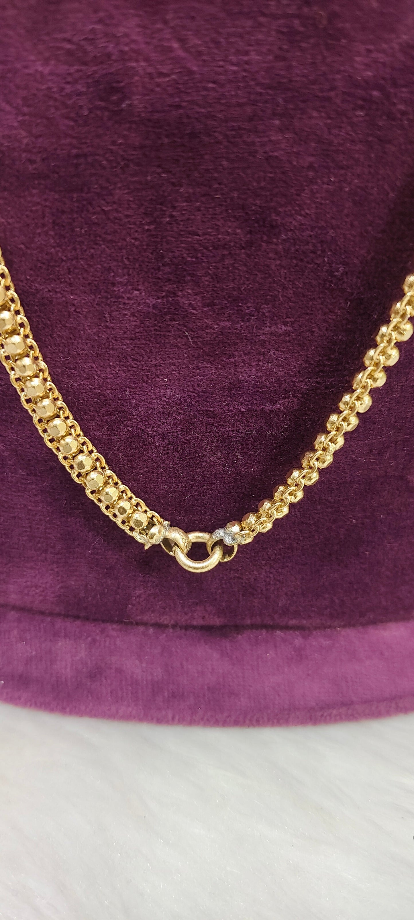 Pure panchaloham unpolished different pattern unique style thali chain