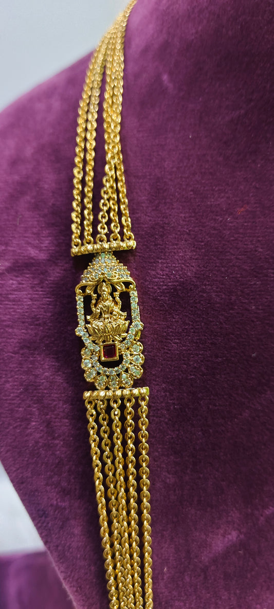 Premium nakshi chandraharam with 30" length