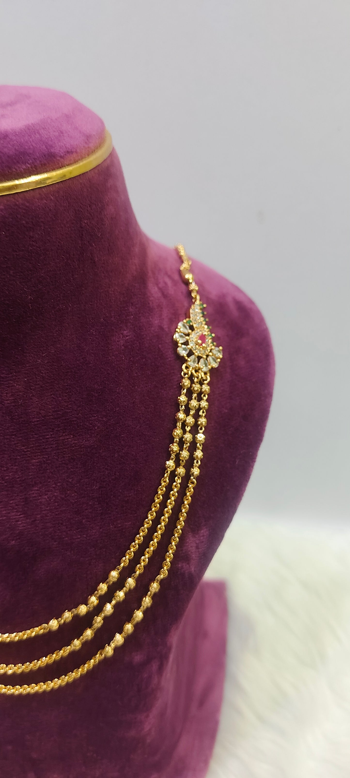 Simple 18" length 3 step chain