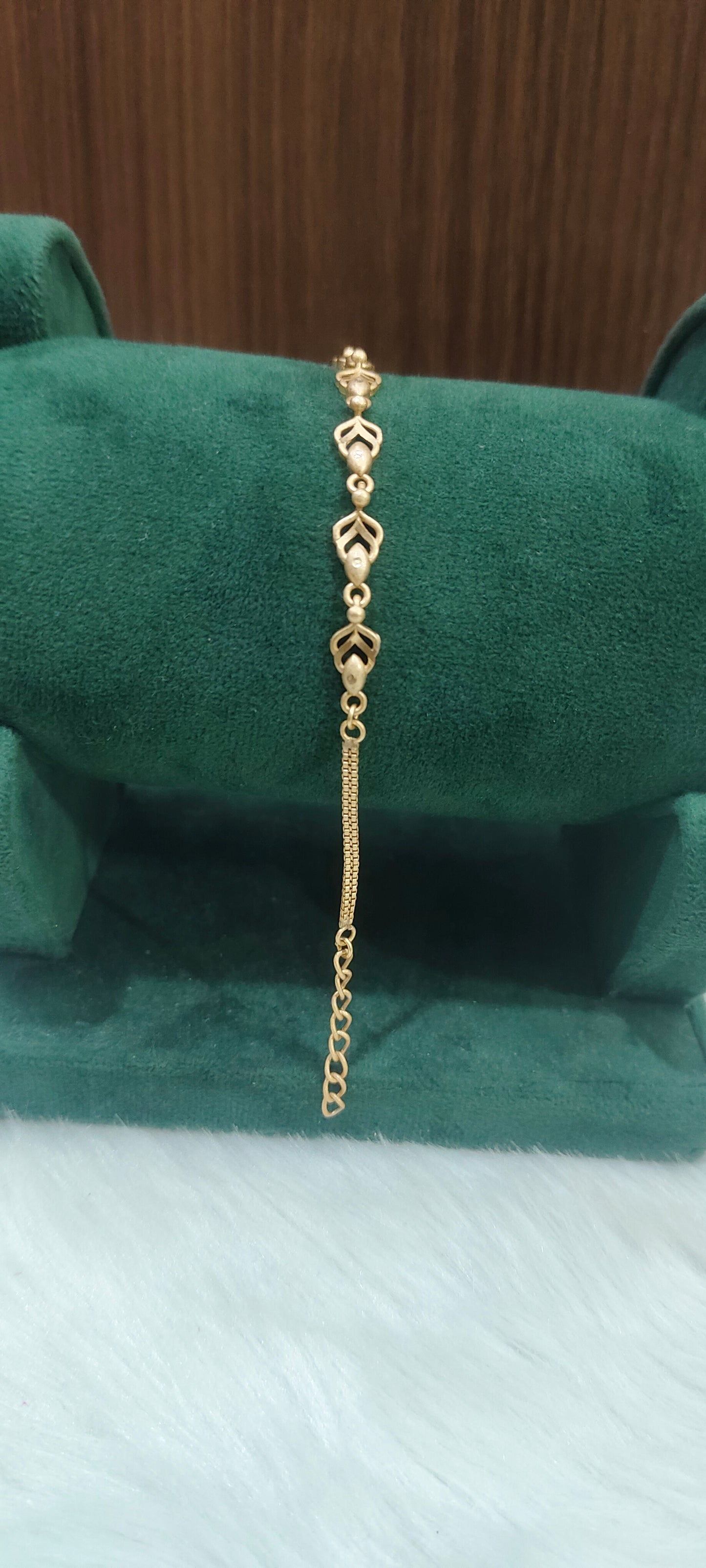 Pure panchaloham unpolished ladies bracelet