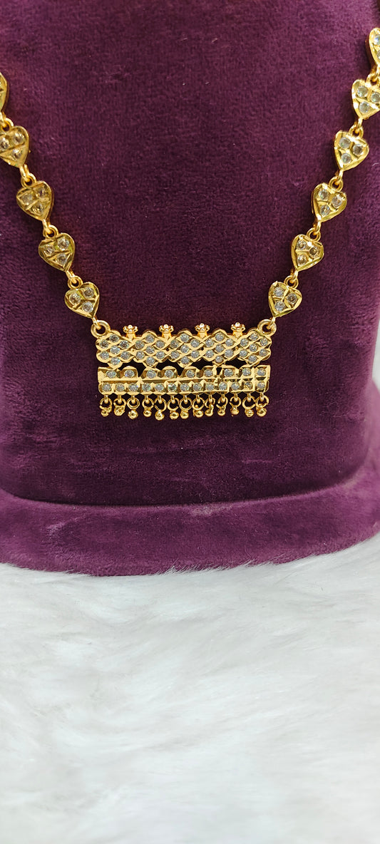 Pure panchaloham unique style necklace