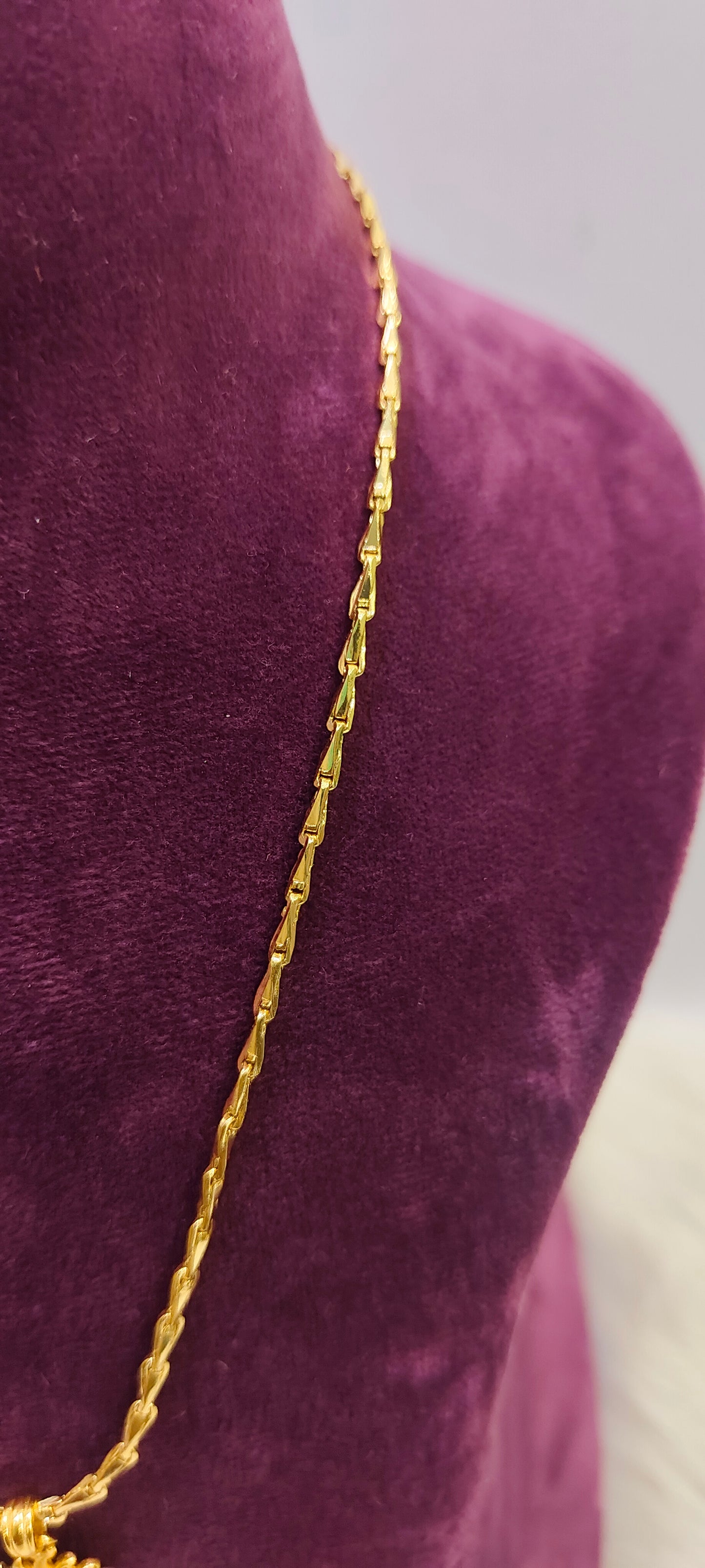 1 gram daily wear 18" chain