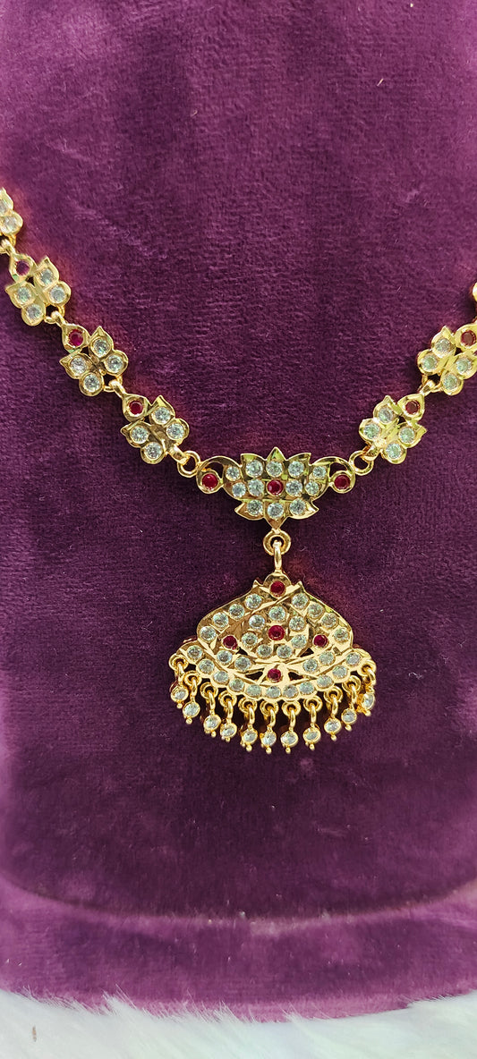 Pure panchaloham vintage look necklace