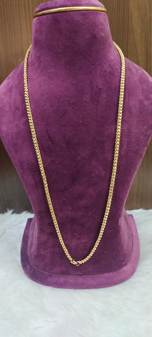 Pure panchaloham unpolished different pattern unique style thali chain