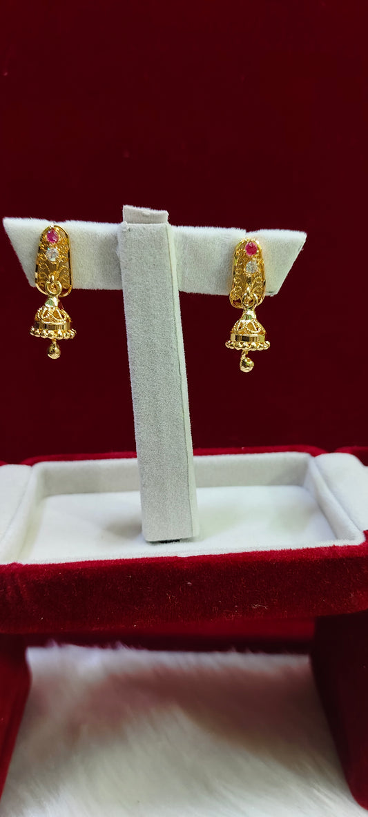 Cutest screw back kids jumkas