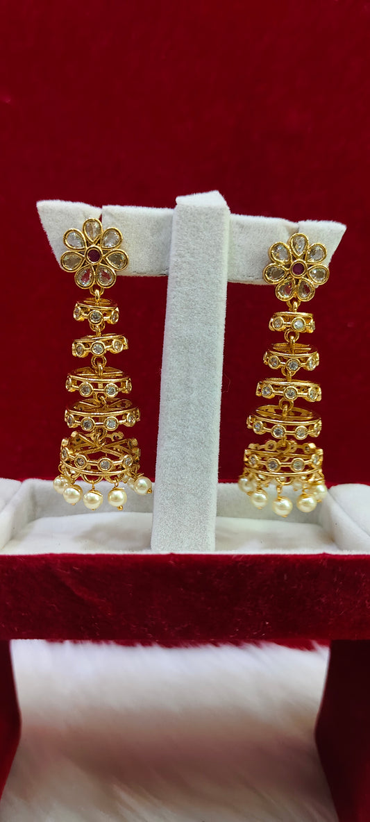 Premium uncut stone jumkas