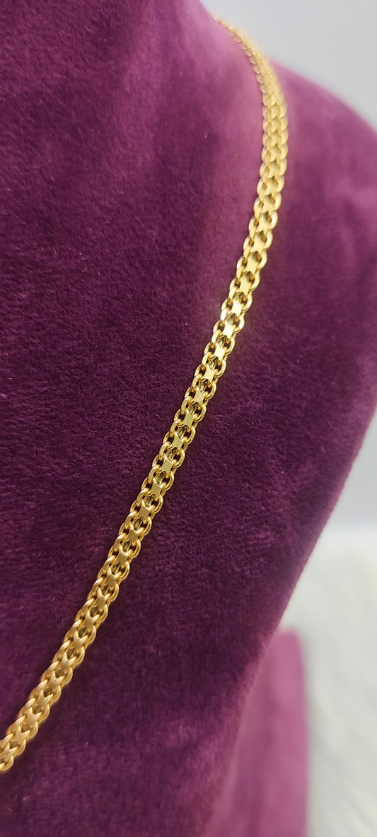 Pure panchaloham unpolished 18" short chain