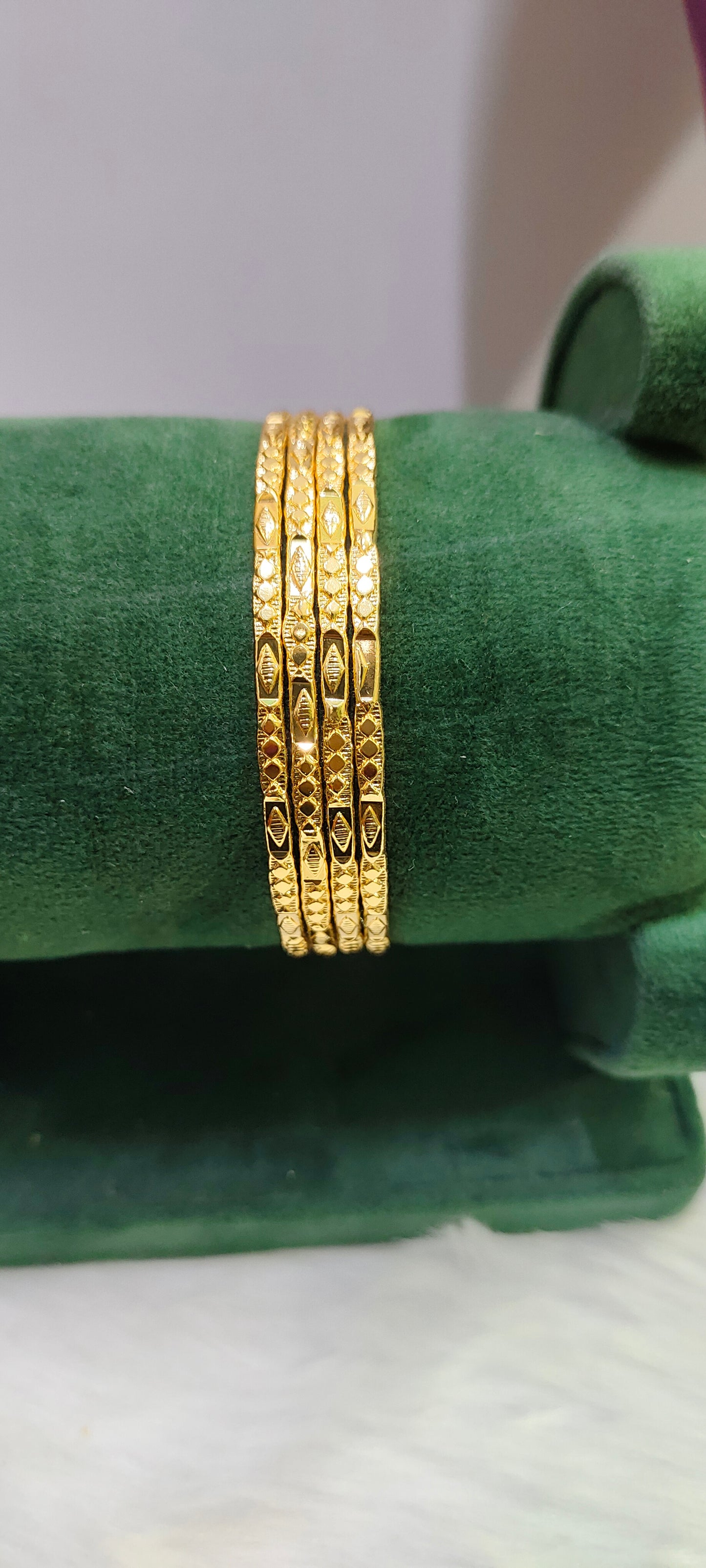 Super 5 combo ( thalichain,black beads,bangles,jumkas,vanki ring)
