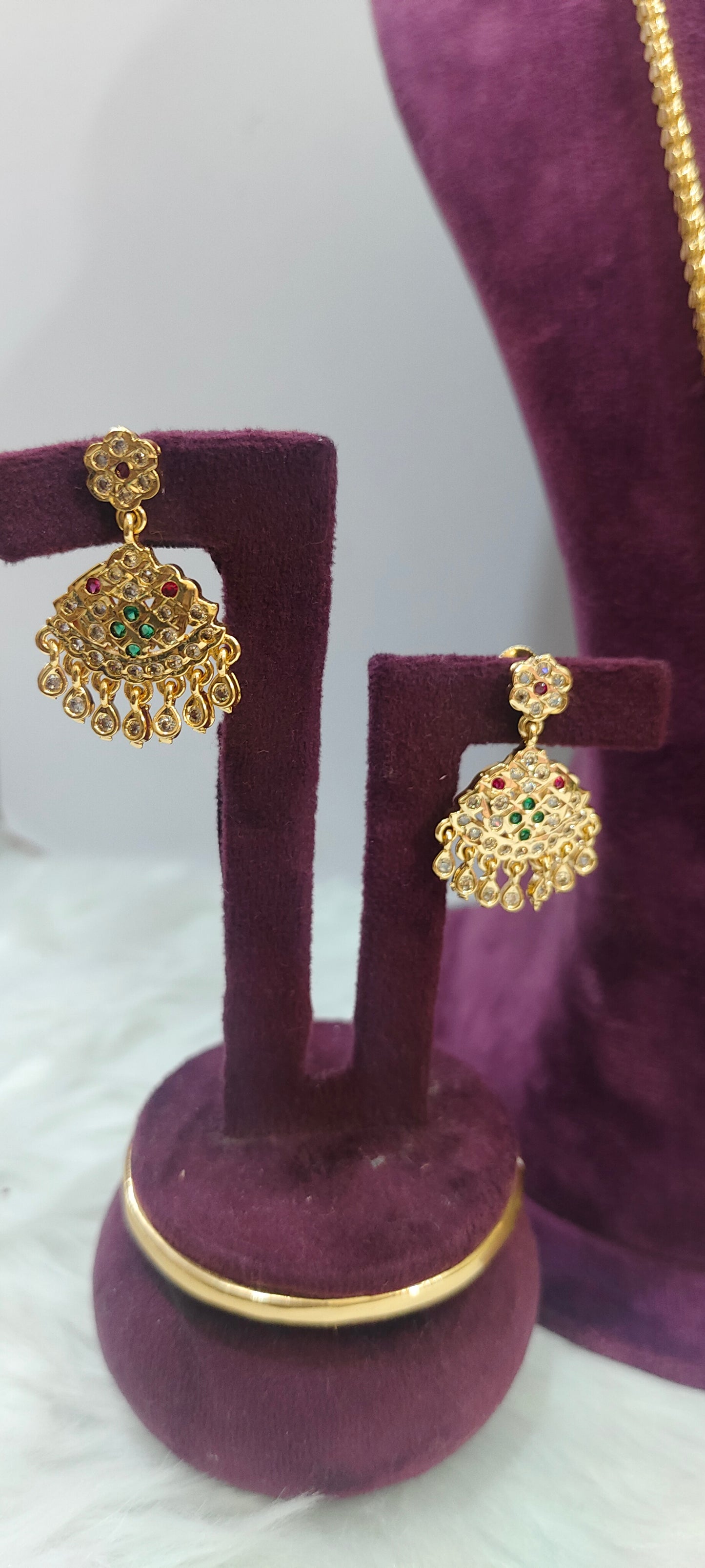 Pure panchaloham semi bridel combo set (chain not panchaloham)