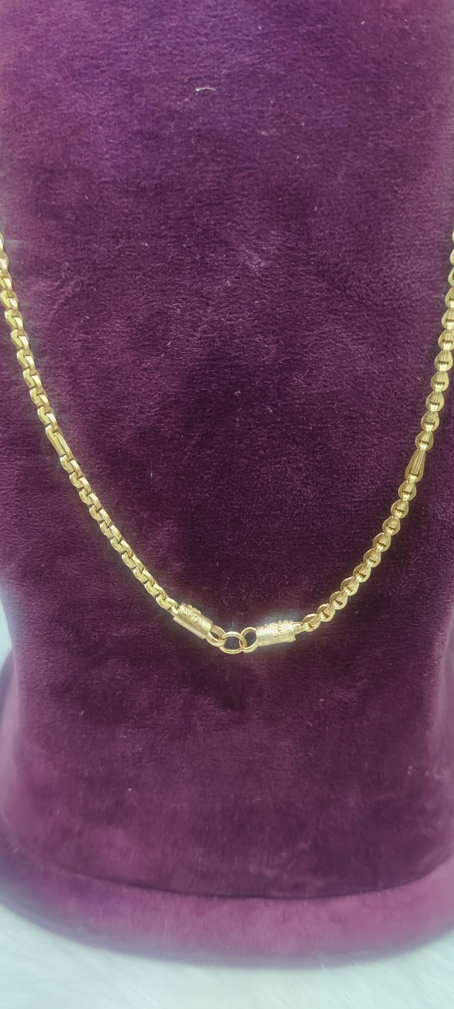 Pure panchaloham unpolished 24 " length 10+1 thali chain