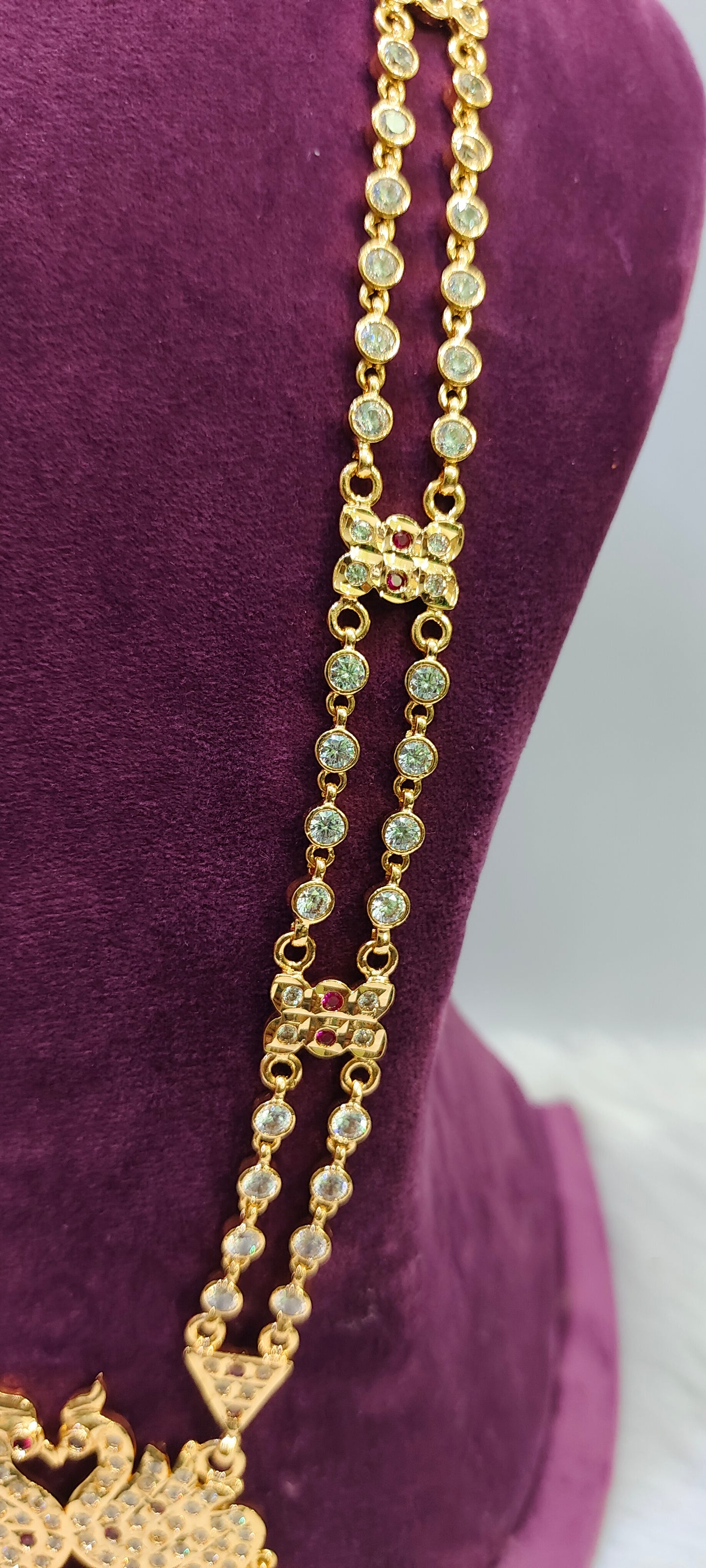 Pure panchaloham vintage look long haram