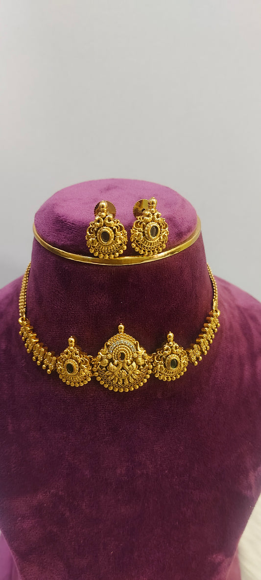 2 in 1 bajubandi cum choker set