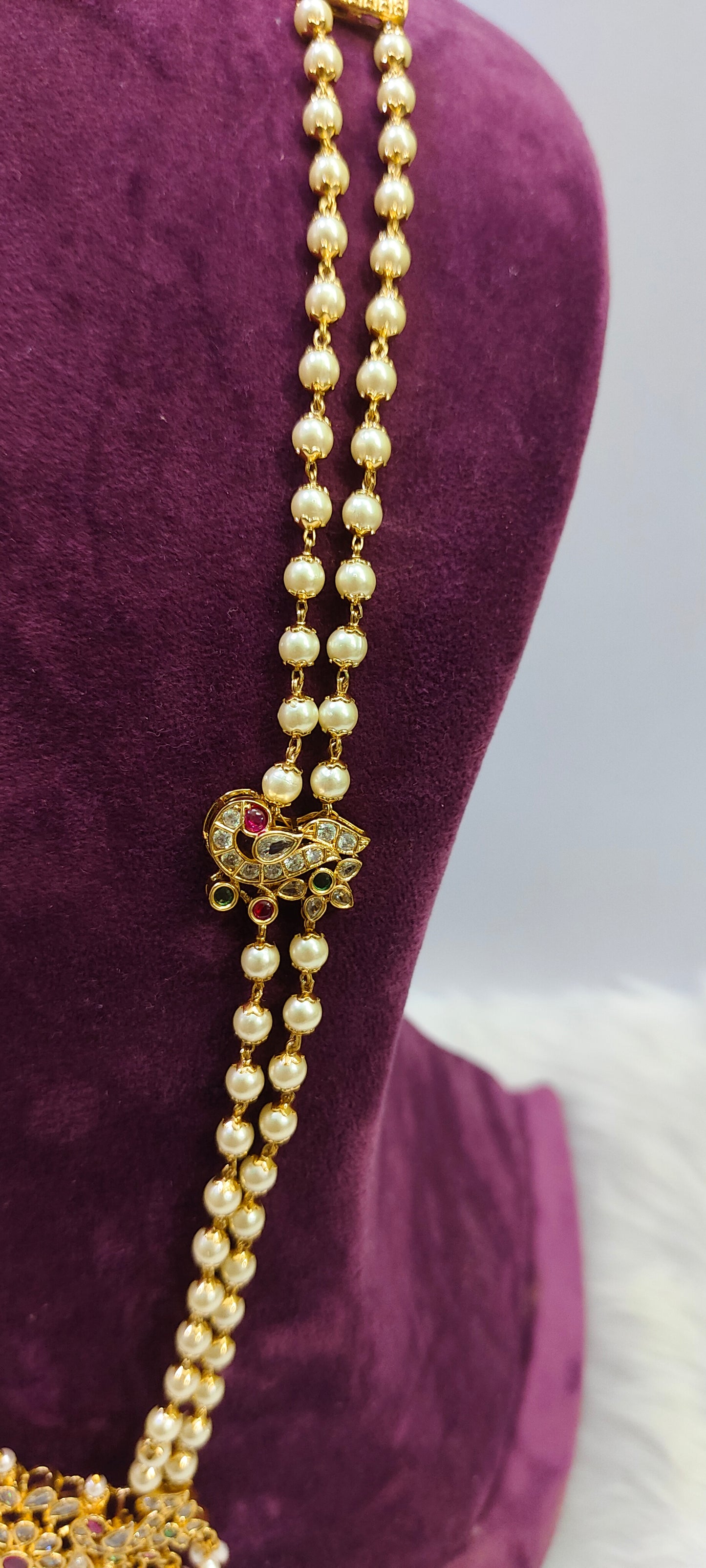 Premium pearl rani haram