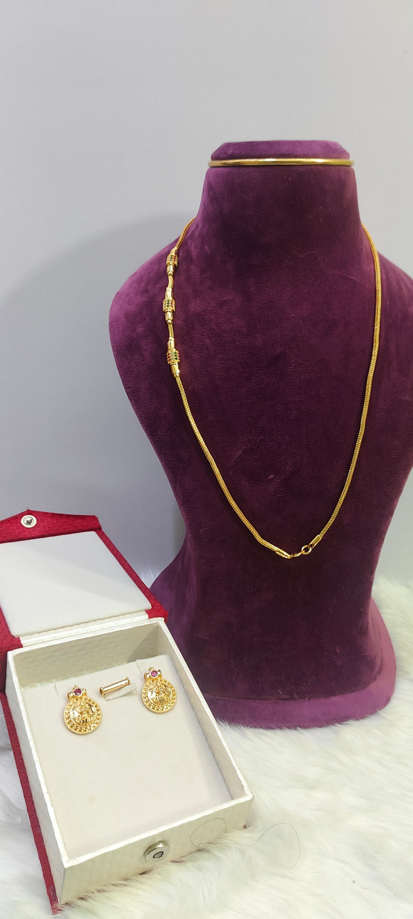 24" length Thali chain and mangalsutra combo