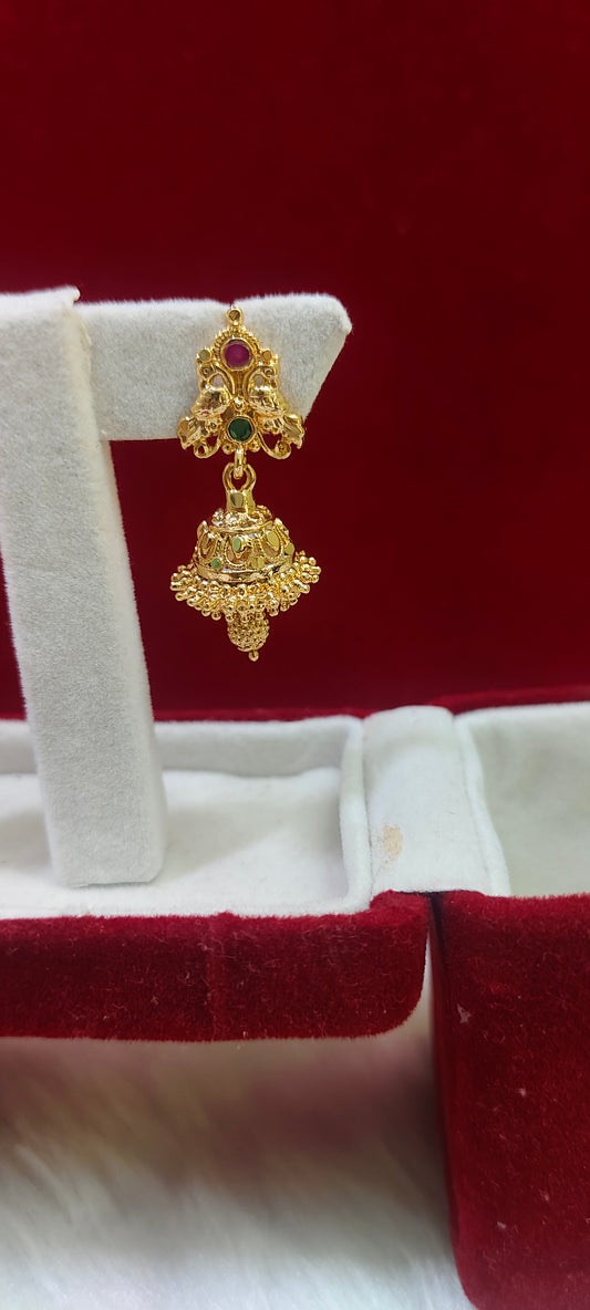 Gold look cute jumkas