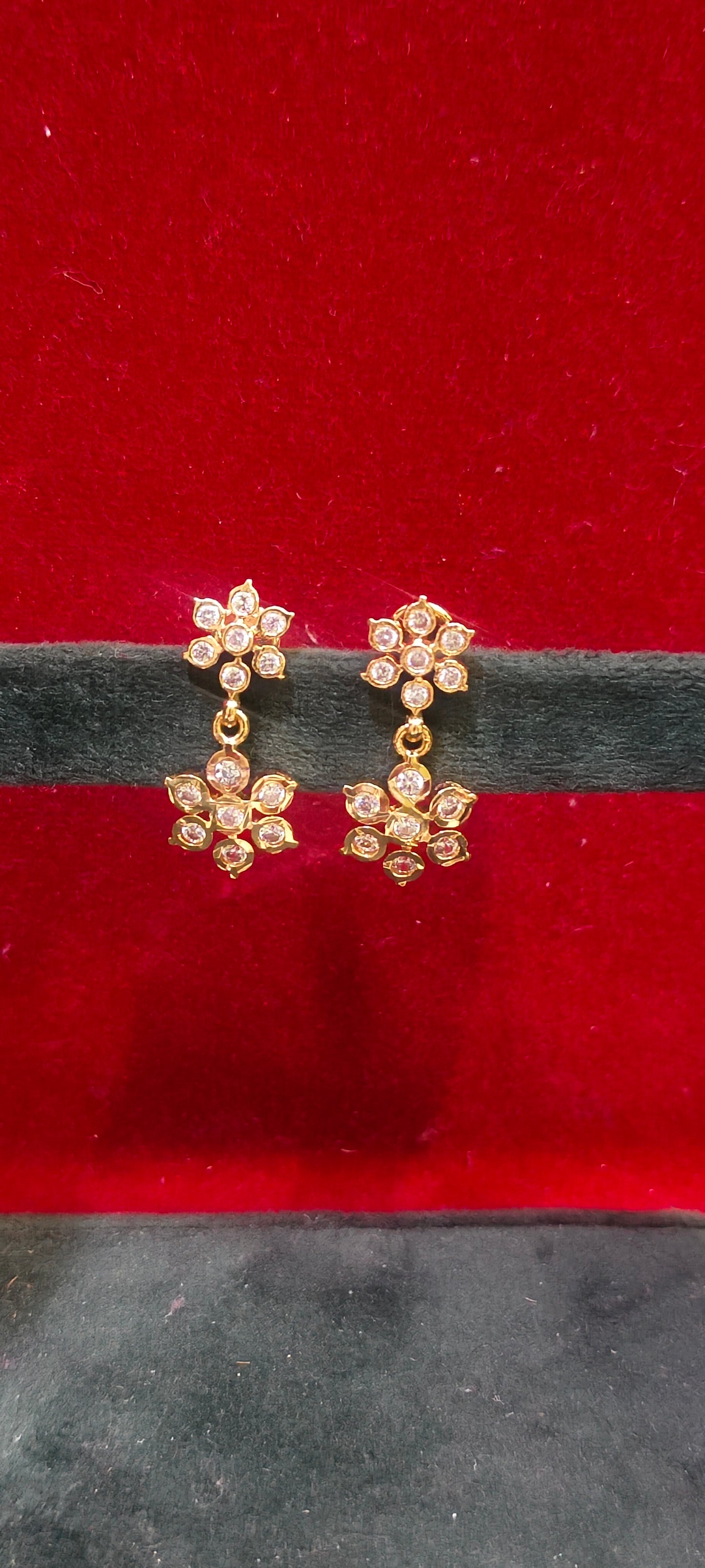 Pure panchaloham 2 pair earrings combo