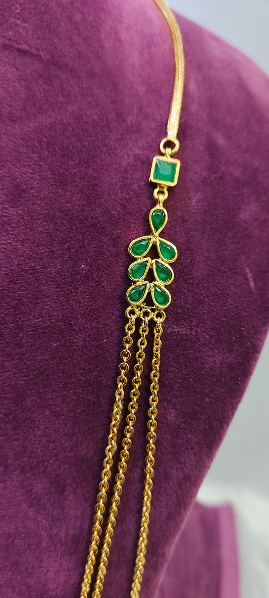 Simple 3 step chandraharam with 24" length