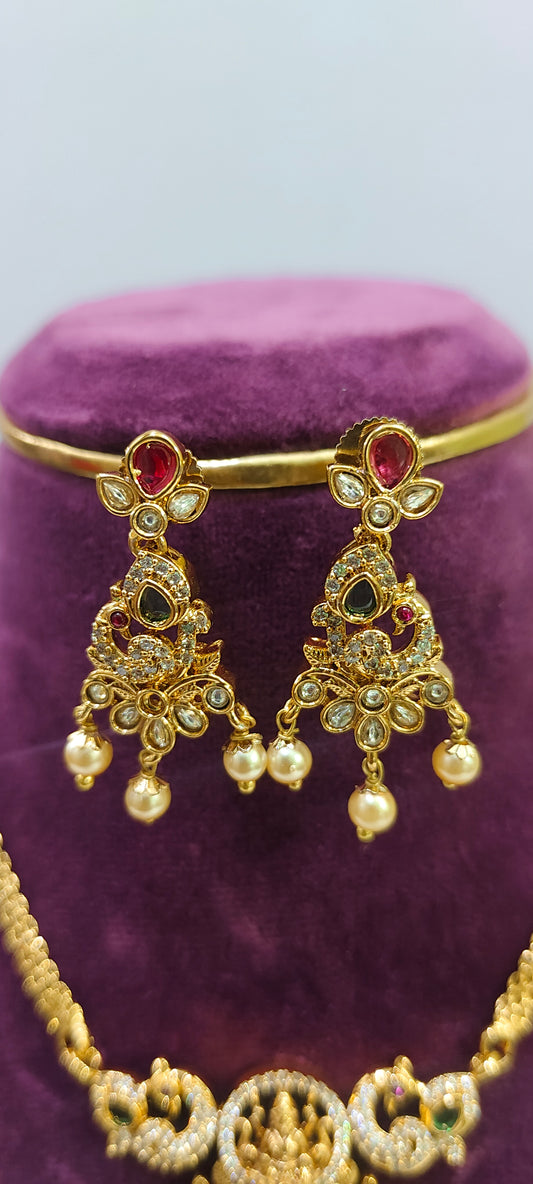 Premium nakshi kids choker set