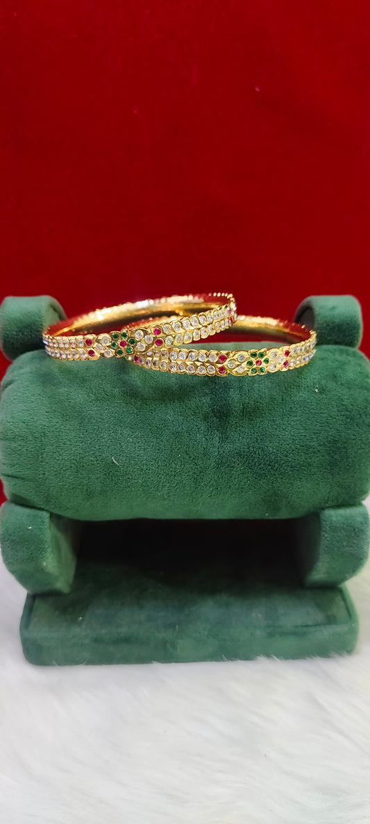 Pure panchaloham gold look bangles