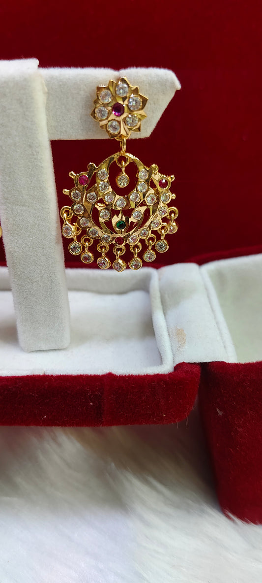 Panchaloham chand Bali earrings