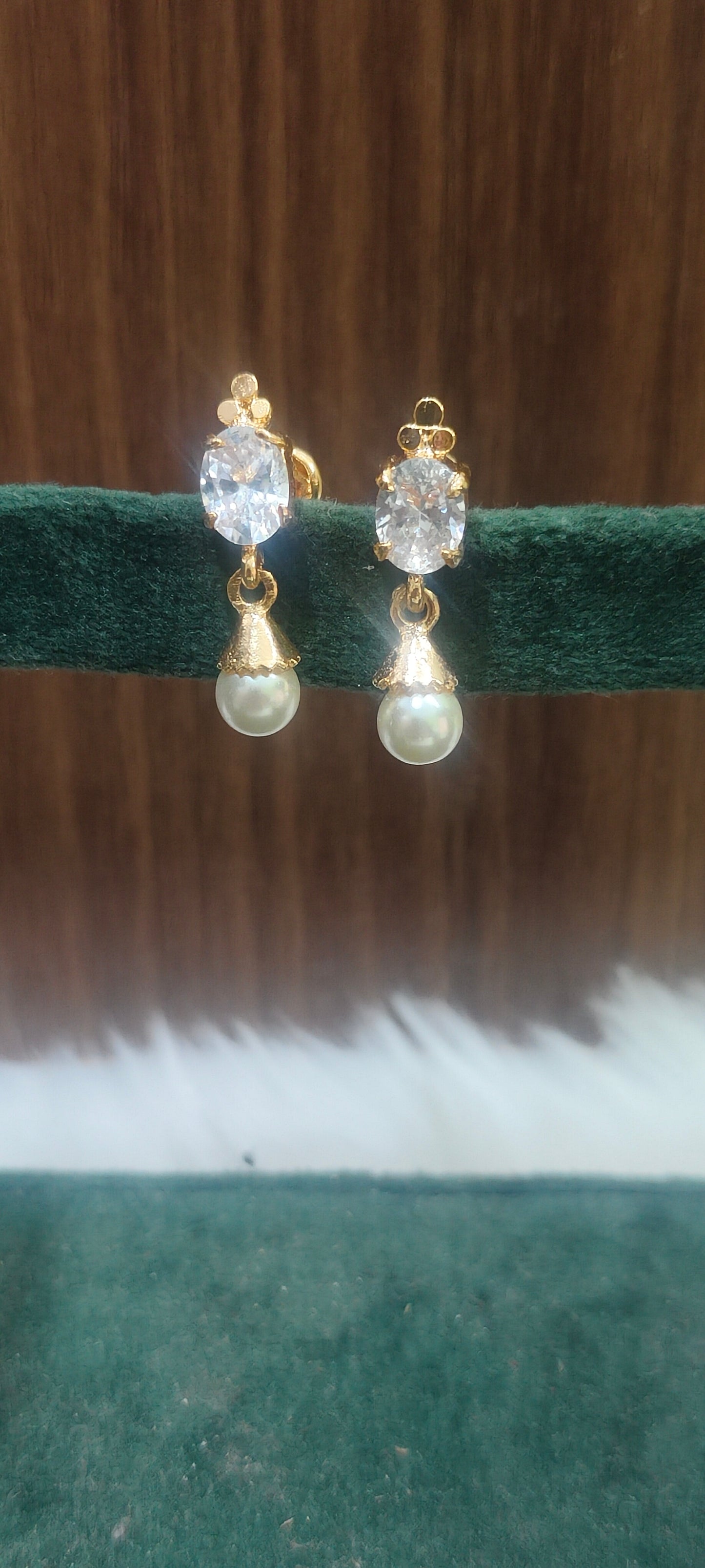 Pure panchaloham cute earrings