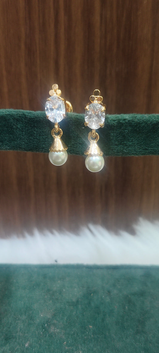 Pure panchaloham cute earrings