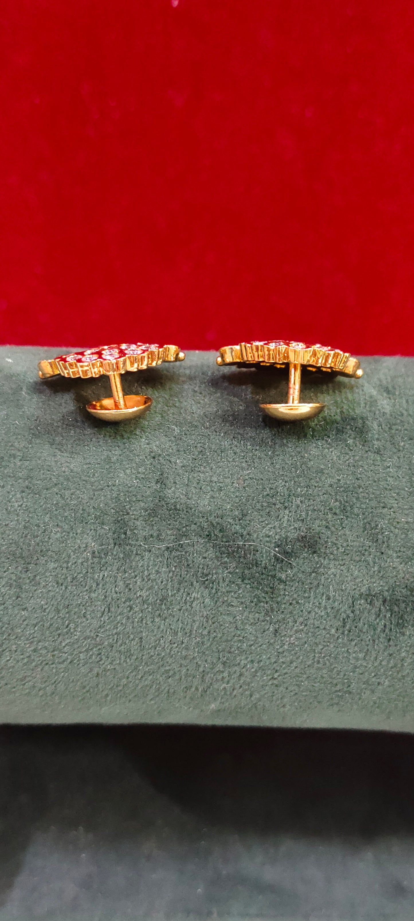 Pure panchaloham vintage look studs