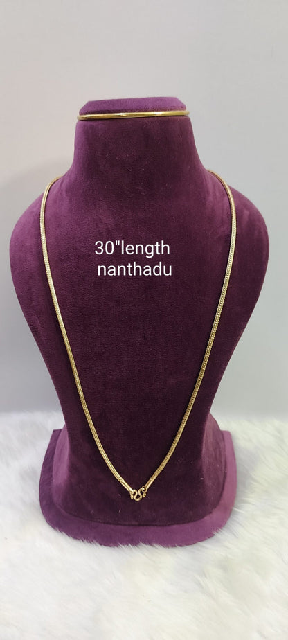 panchaloham unpolished 30" length nanthadu
