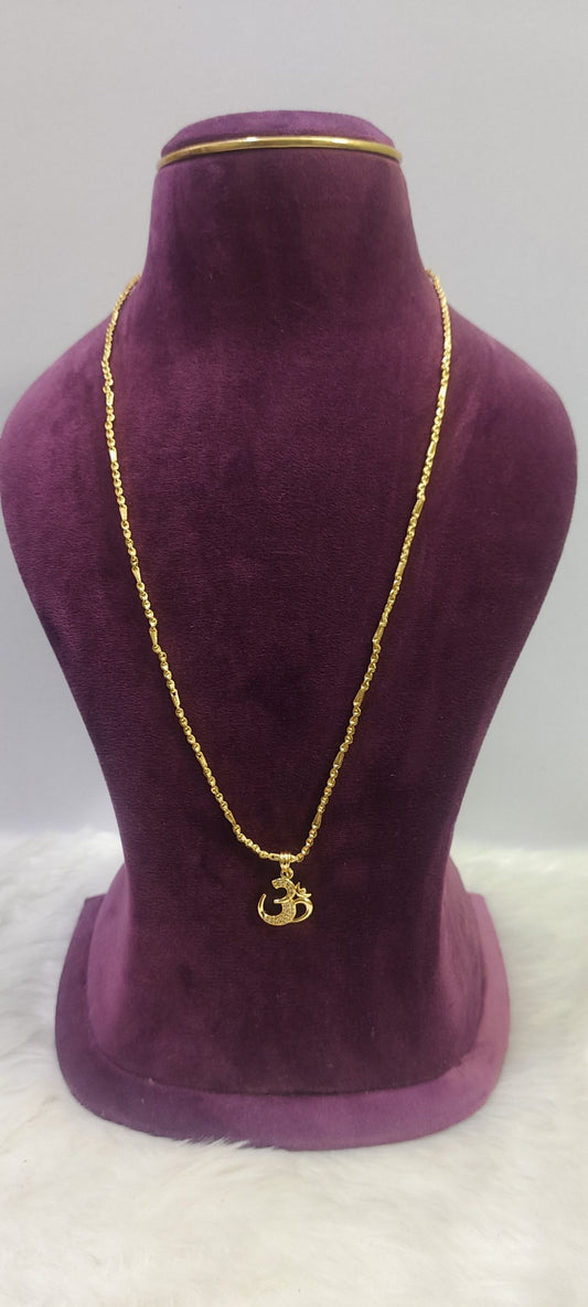24" length om pendant chain