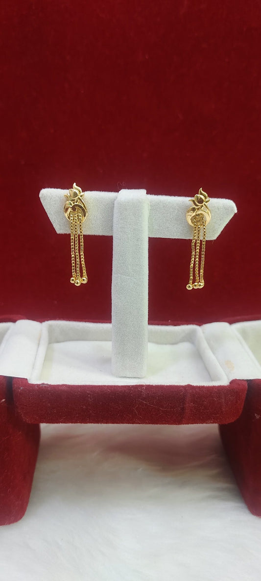 daily wear string earrings