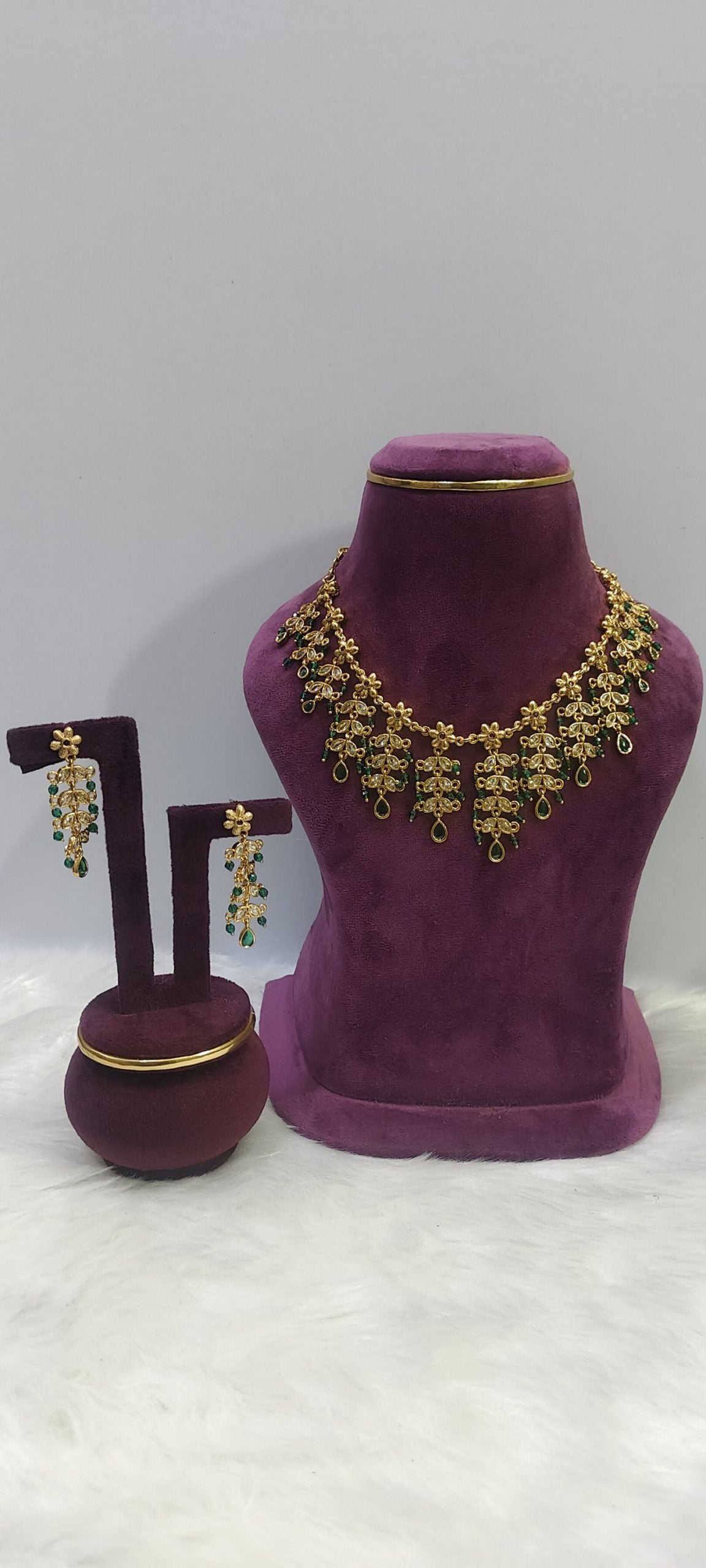 celebrity style necklace set
