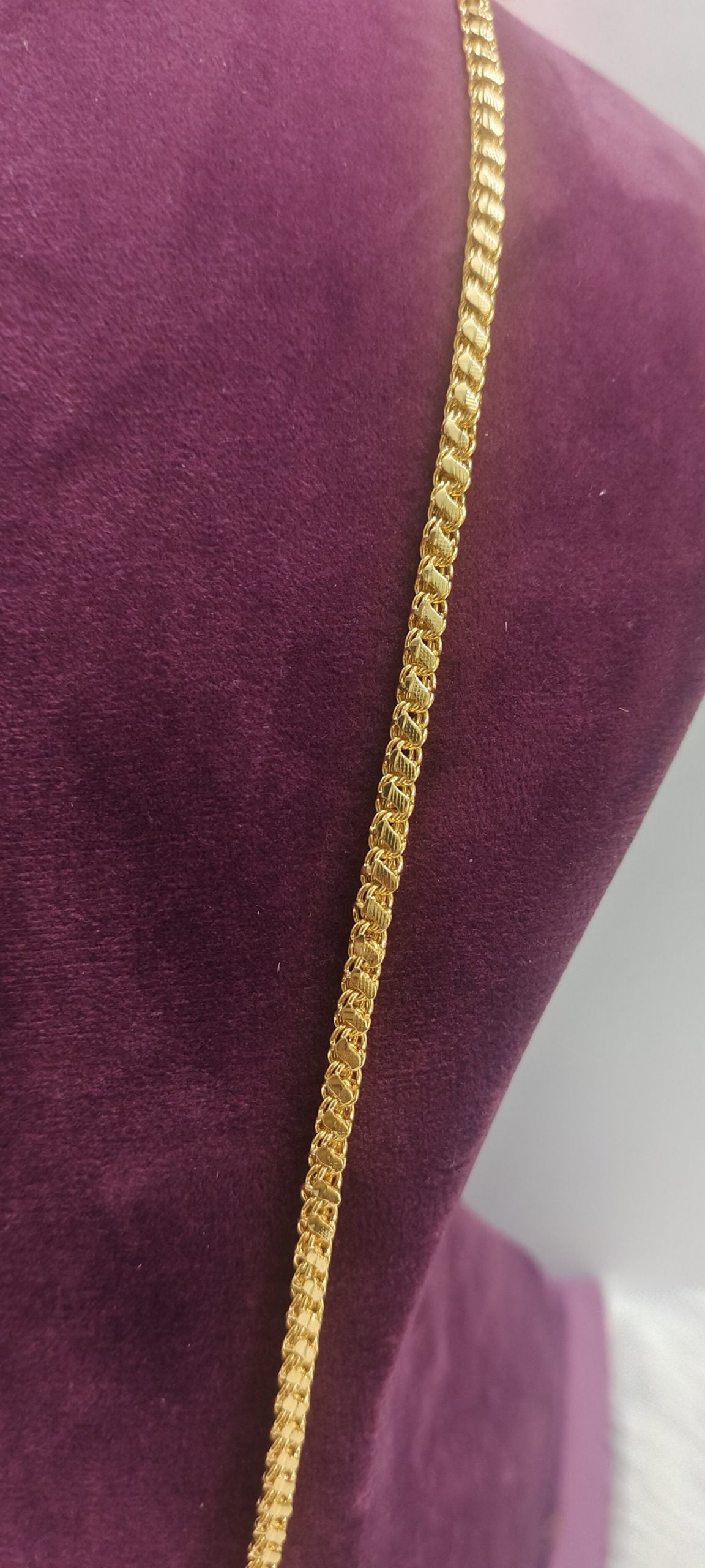 1 Gram plated 30" length Thali chain