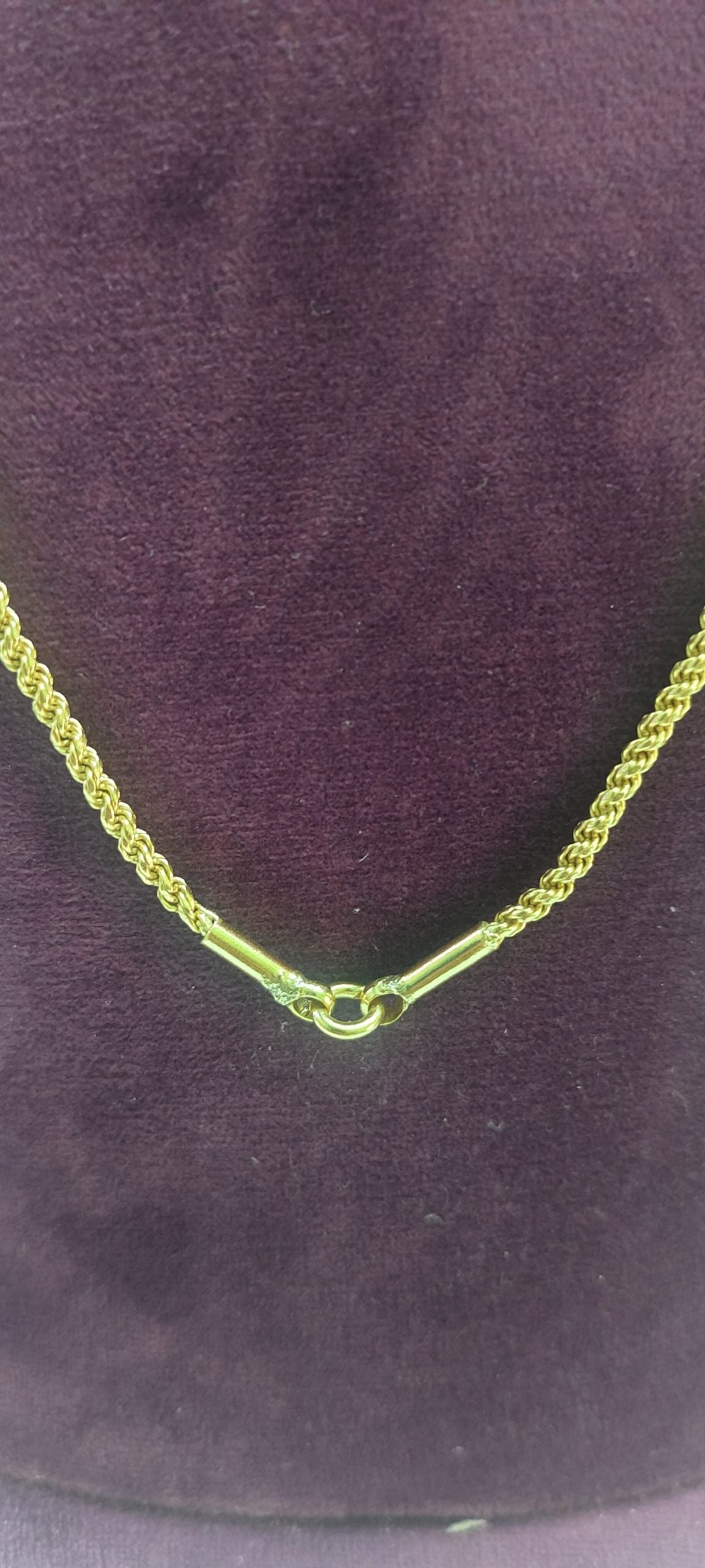 pure panchaloham unpolished 24 thali chain